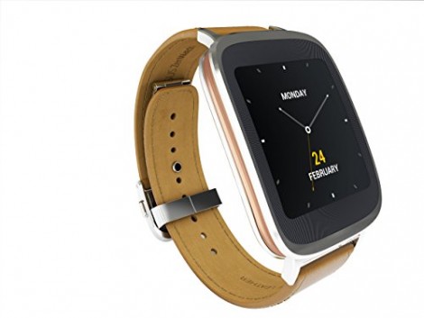 ASUS Zenwatch silver and rose gold 1