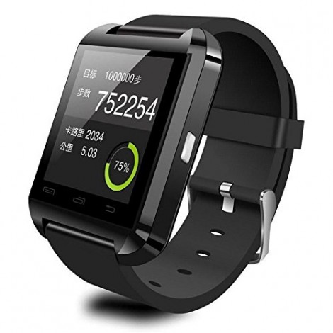 CIYOYO U8S smartwatch black