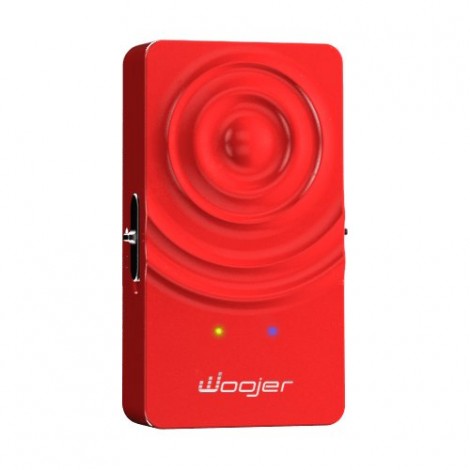 Woojer wearable sound woofer red 2