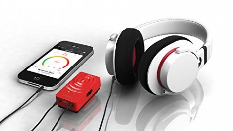 Woojer wearable sound woofer red 3