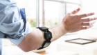 Myo gesture control armband in action