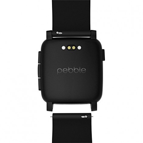 Pebble Time smartwatch black 8