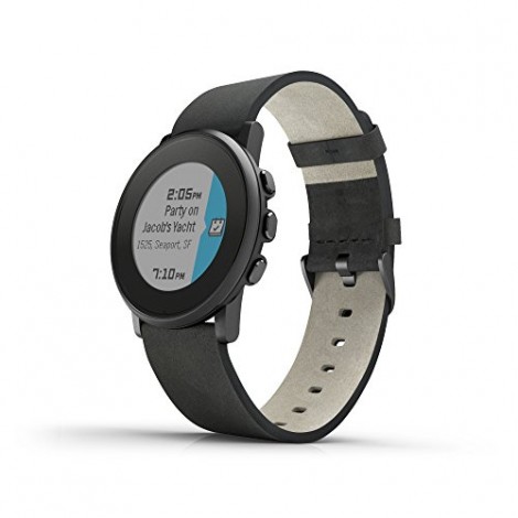 Pebble Time Round Black 3