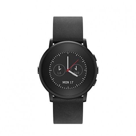 Pebble Time Round Black 1