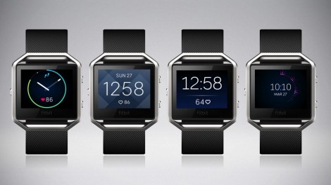 Fitbit Blaze clock faces