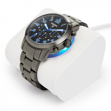 Fossil Q54 Pilot smart watch charging